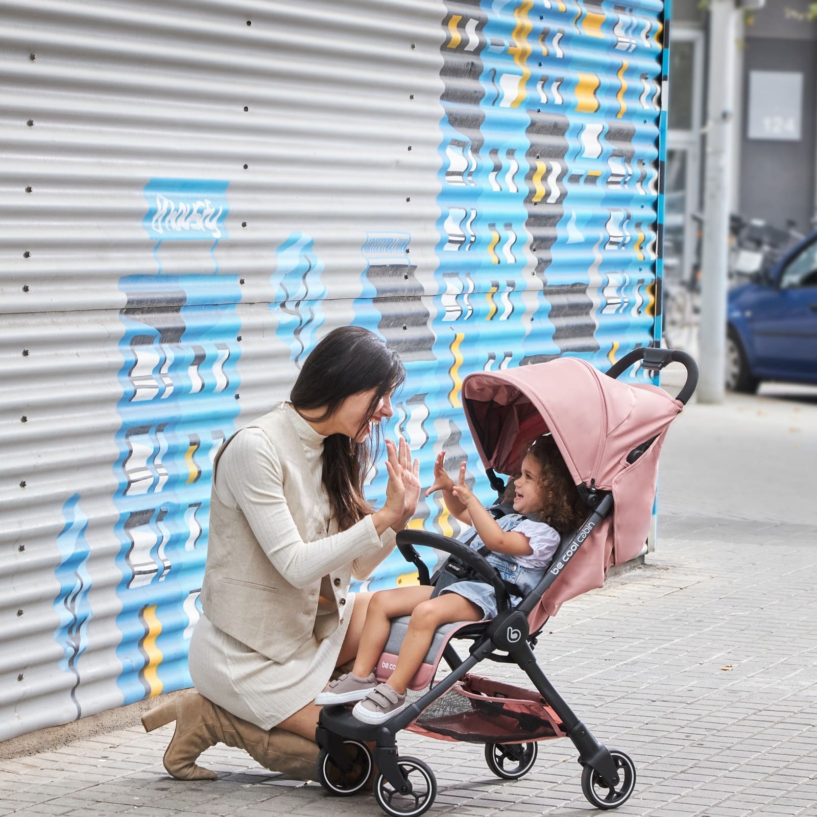 JANÉ Buggy BeCool Cabin BeRoseGold