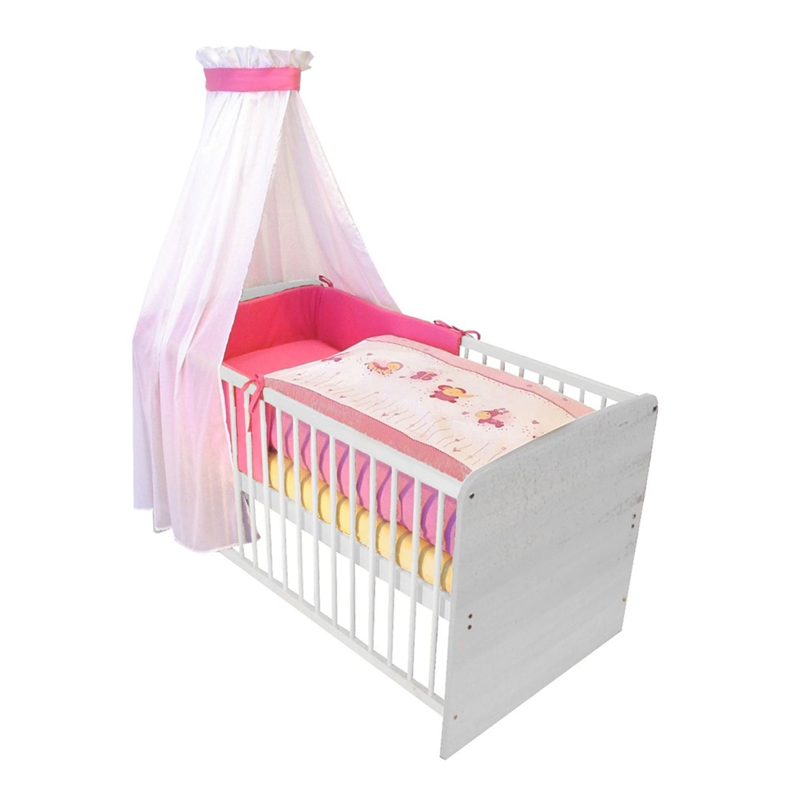 KULI-MULI Bettset Love Pets pink