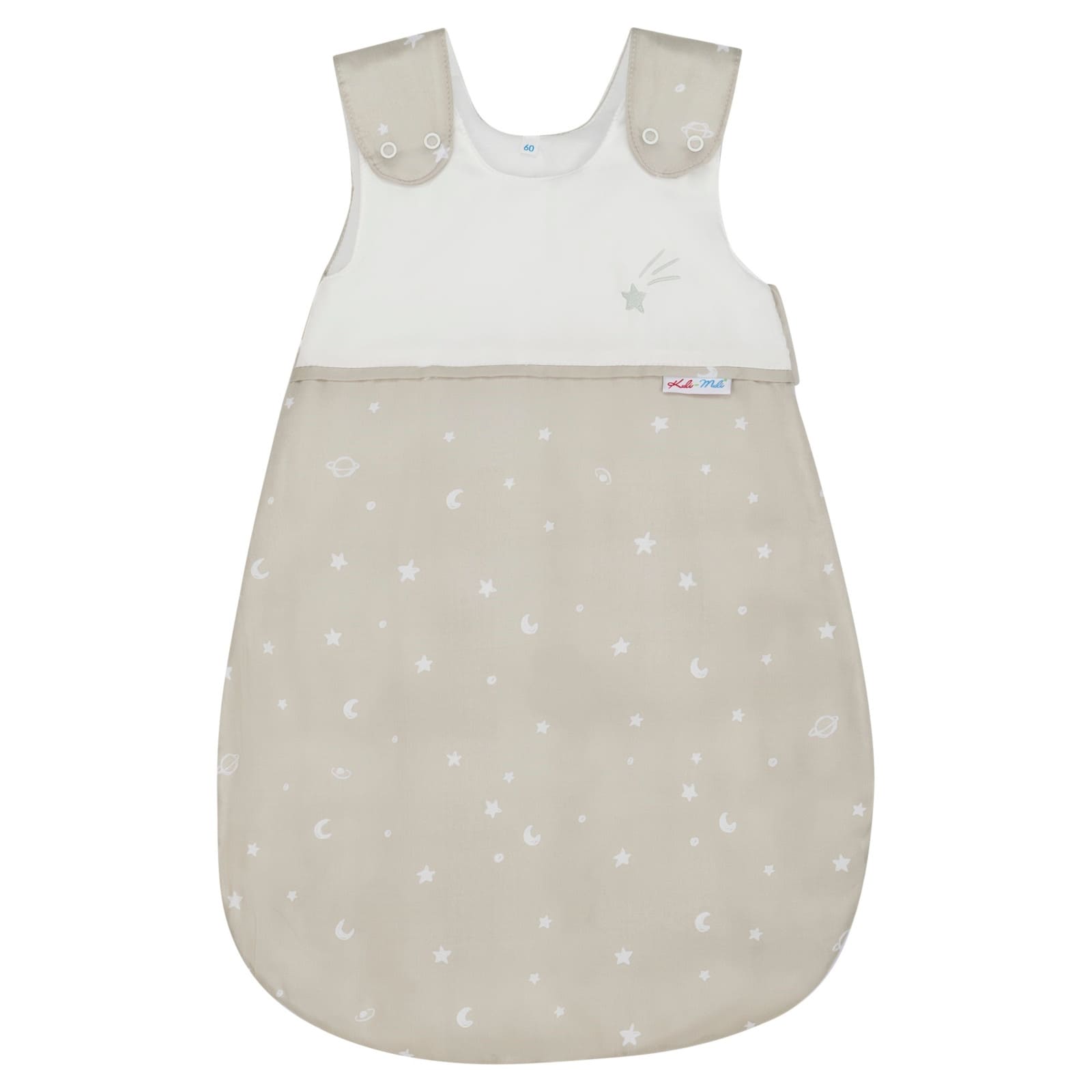 KULI-MULI Schlafsack Lyocell Space Stone 110 cm