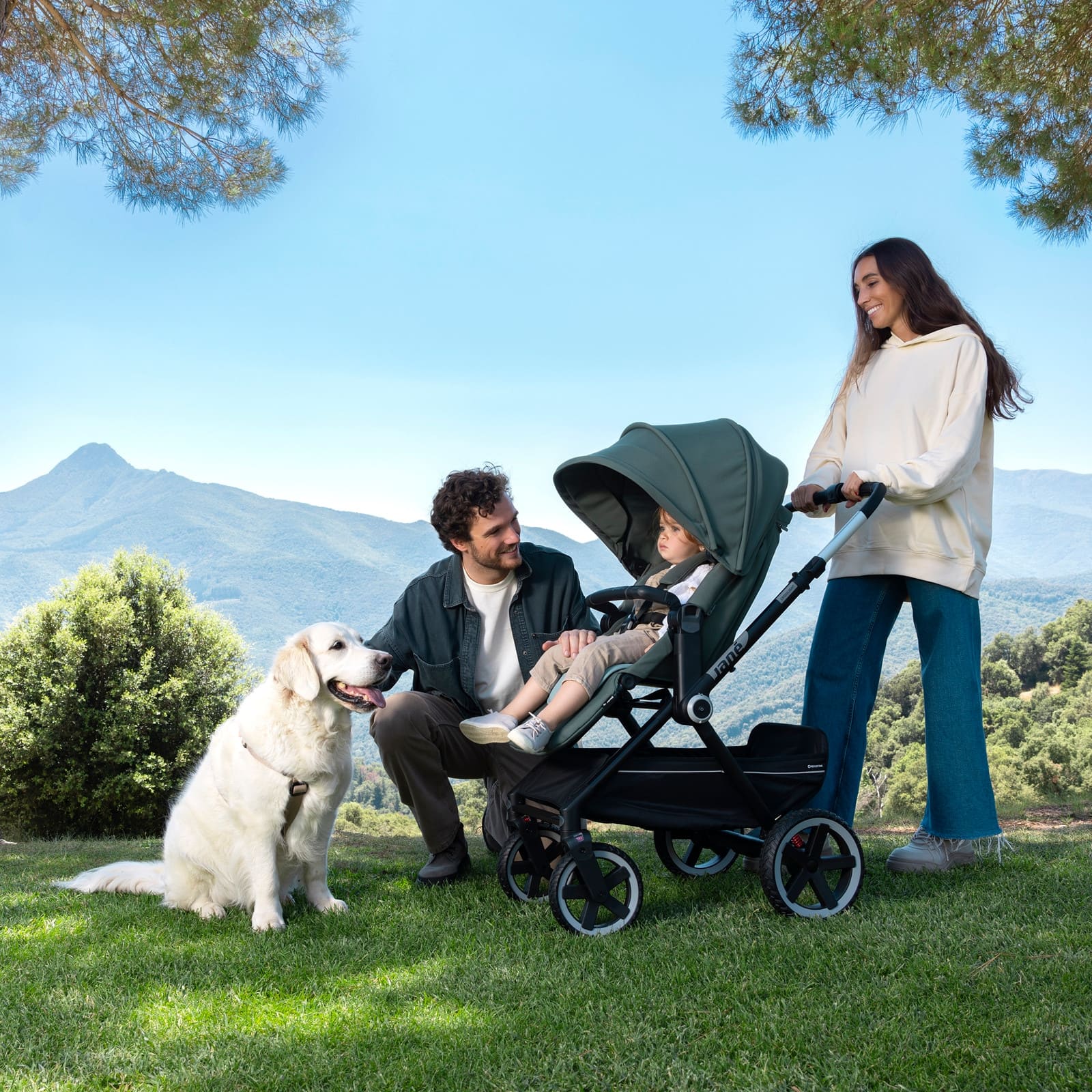 JANÉ Buggy Crosslight 3er Set Botanic JANÉ Buggy Crosslight 3er Set Botanic