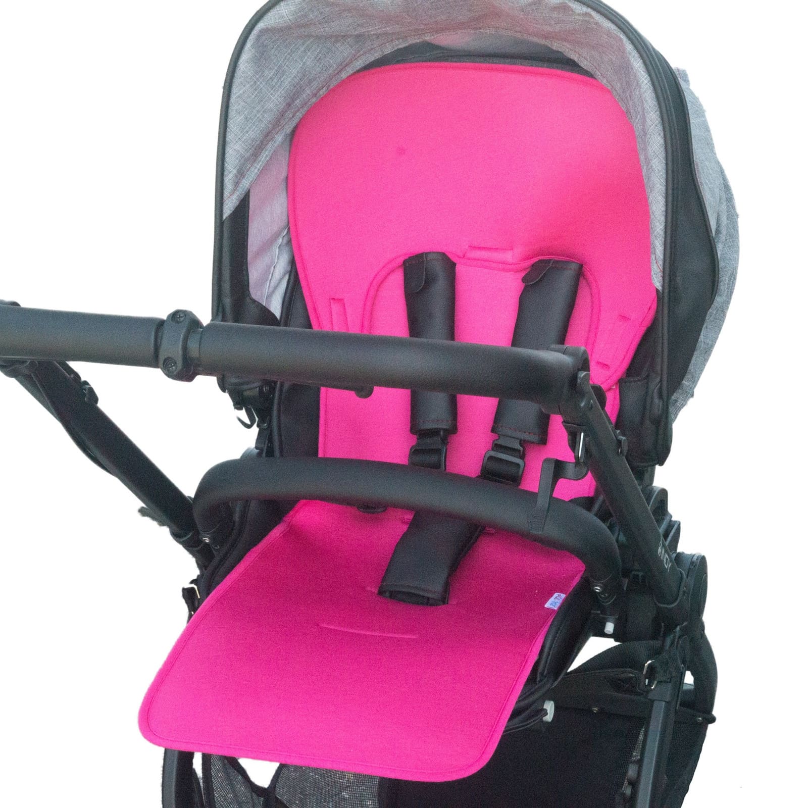 KULI-MULI Sitzauflage für Kinderwagen Climatic fuchsia