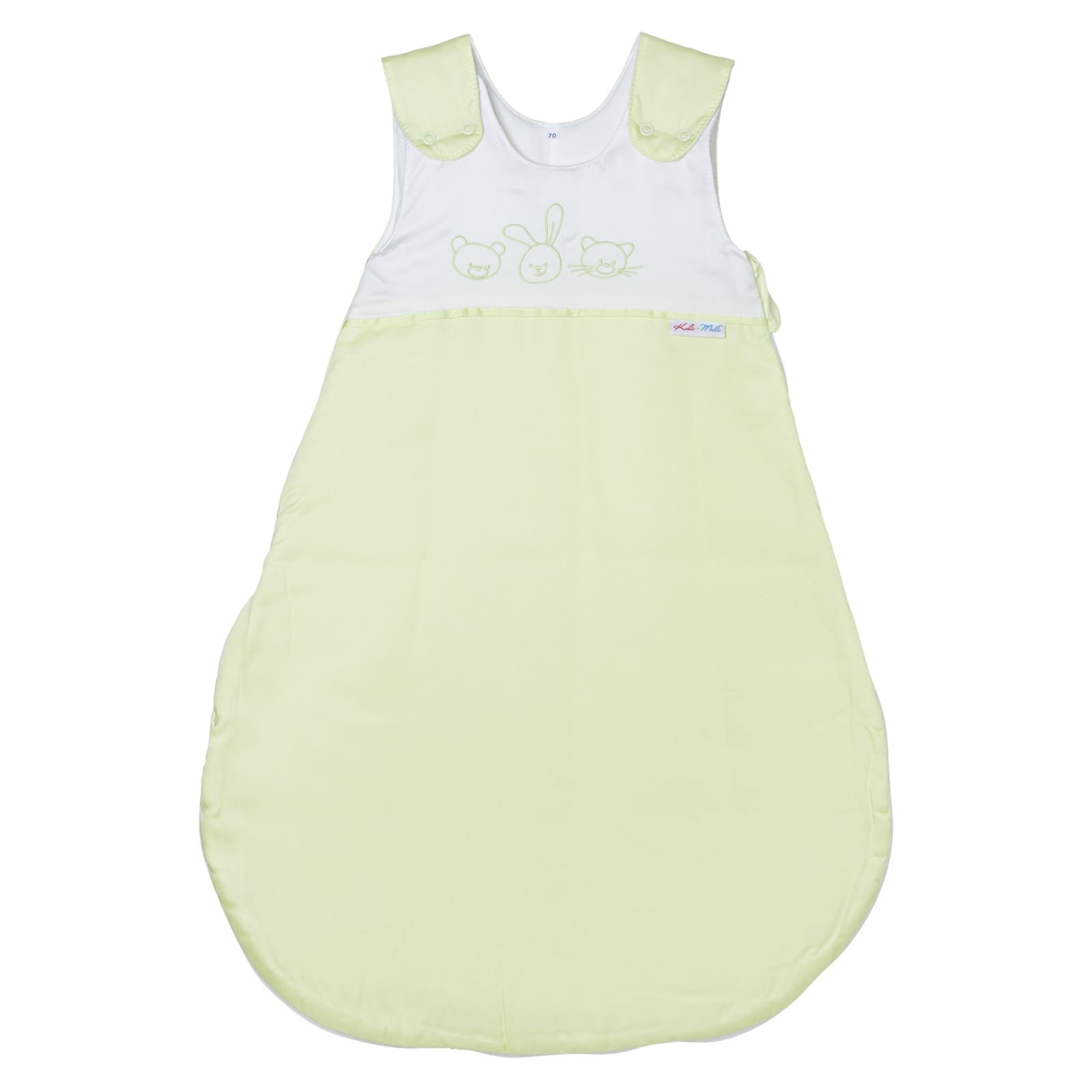 KULI-MULI Schlafsack Lyocell 70 cm grün