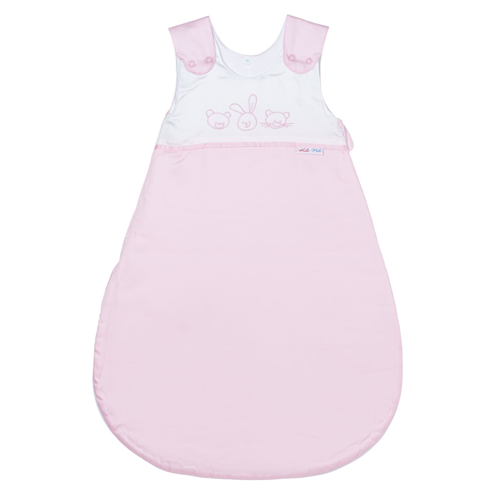 KULI-MULI Schlafsack Lyocell 44 cm rosa