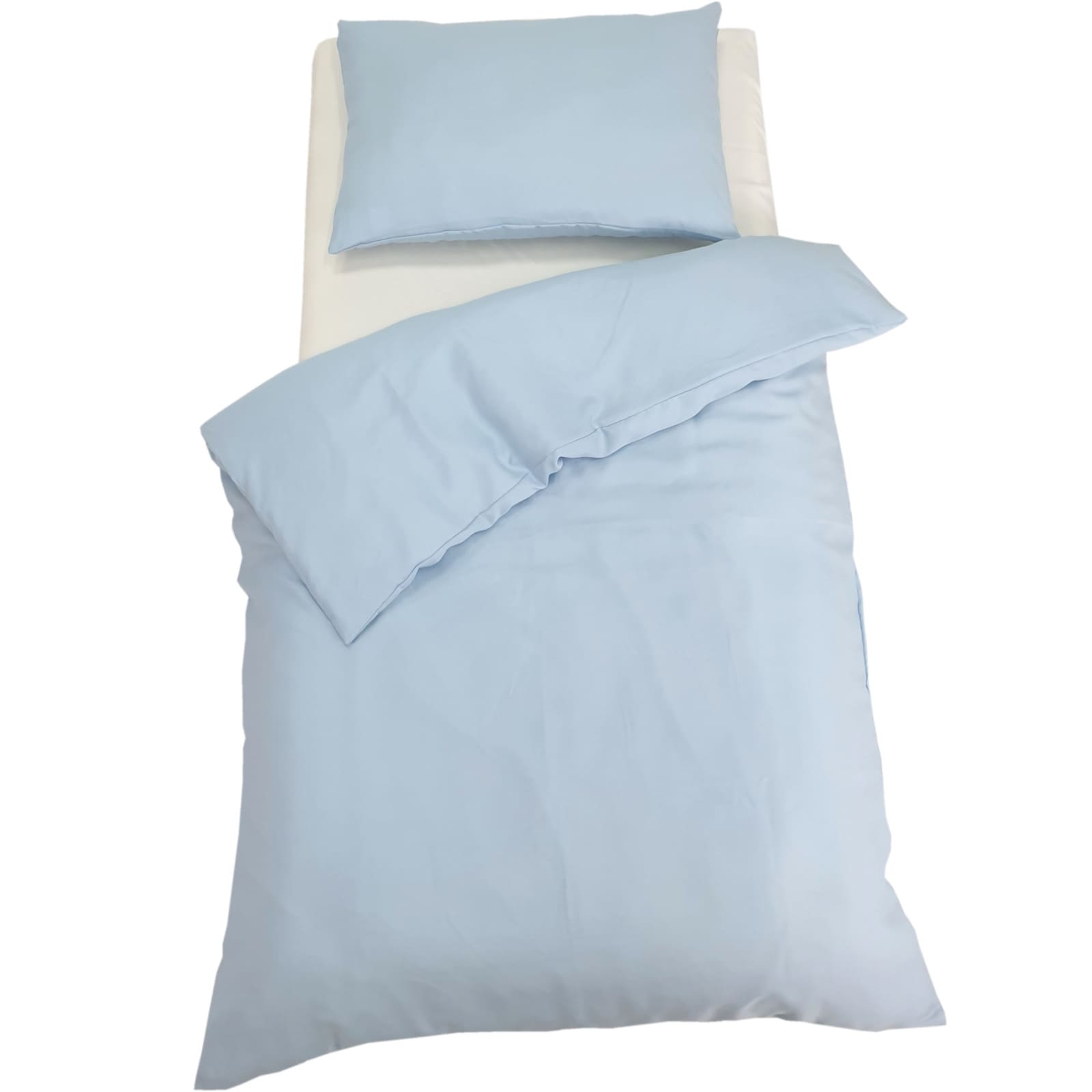 KULI-MULI Bettwäscheset Lyocell blau