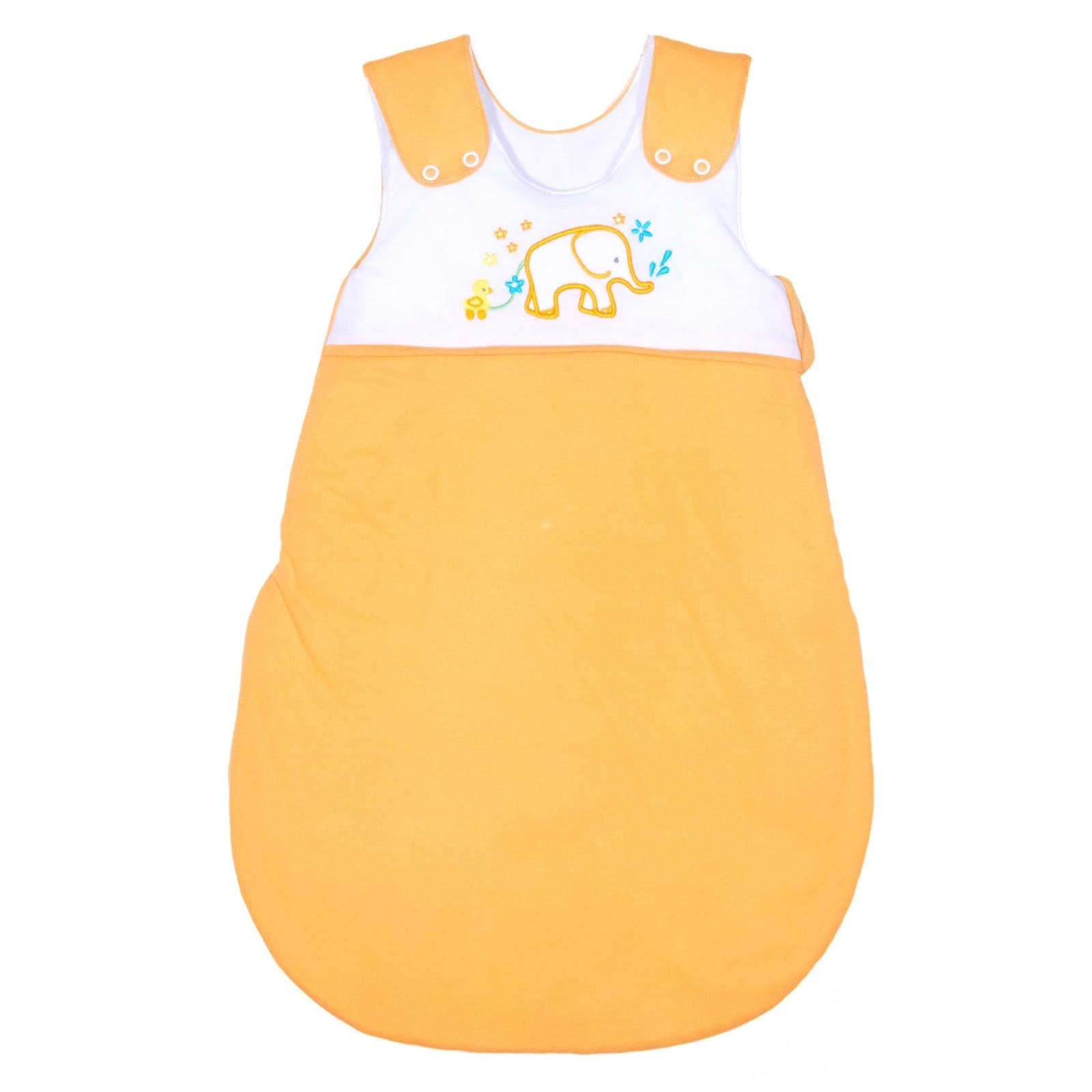 KULI-MULI Schlafsack Lyocell 90 cm Family Walk apricot