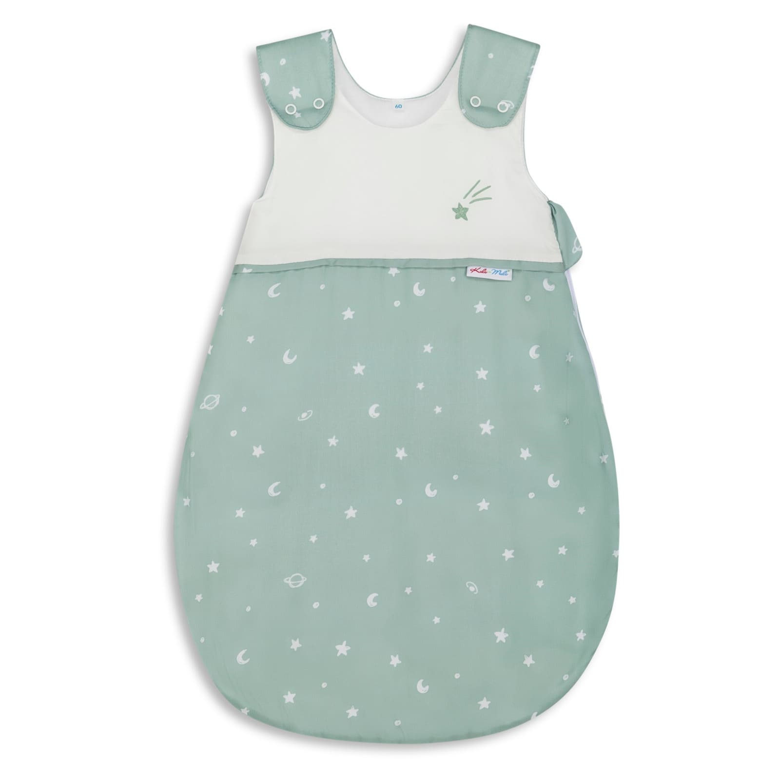KULI-MULI Schlafsack Lyocell Space Ice 110 cm