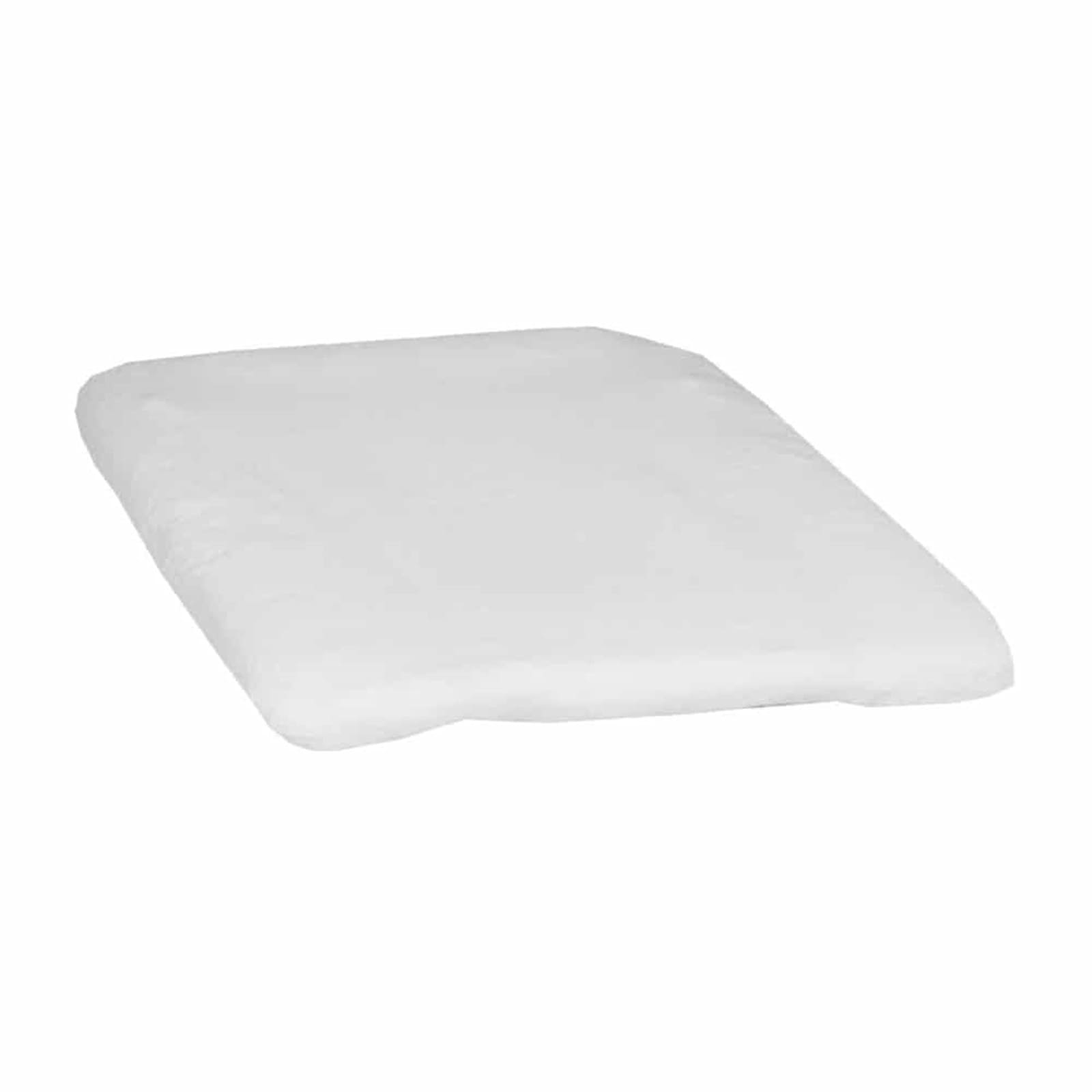 KULI-MULI Wickelkissenüberzug Frottee weiss 50 x 80 cm