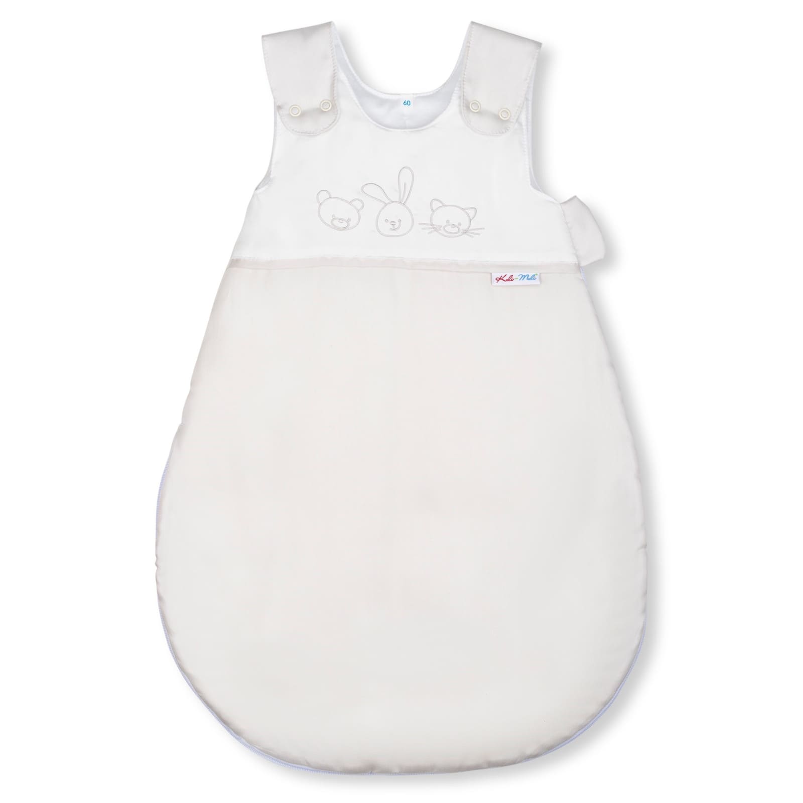 KULI-MULI Schlafsack Lyocell grau 110 cm