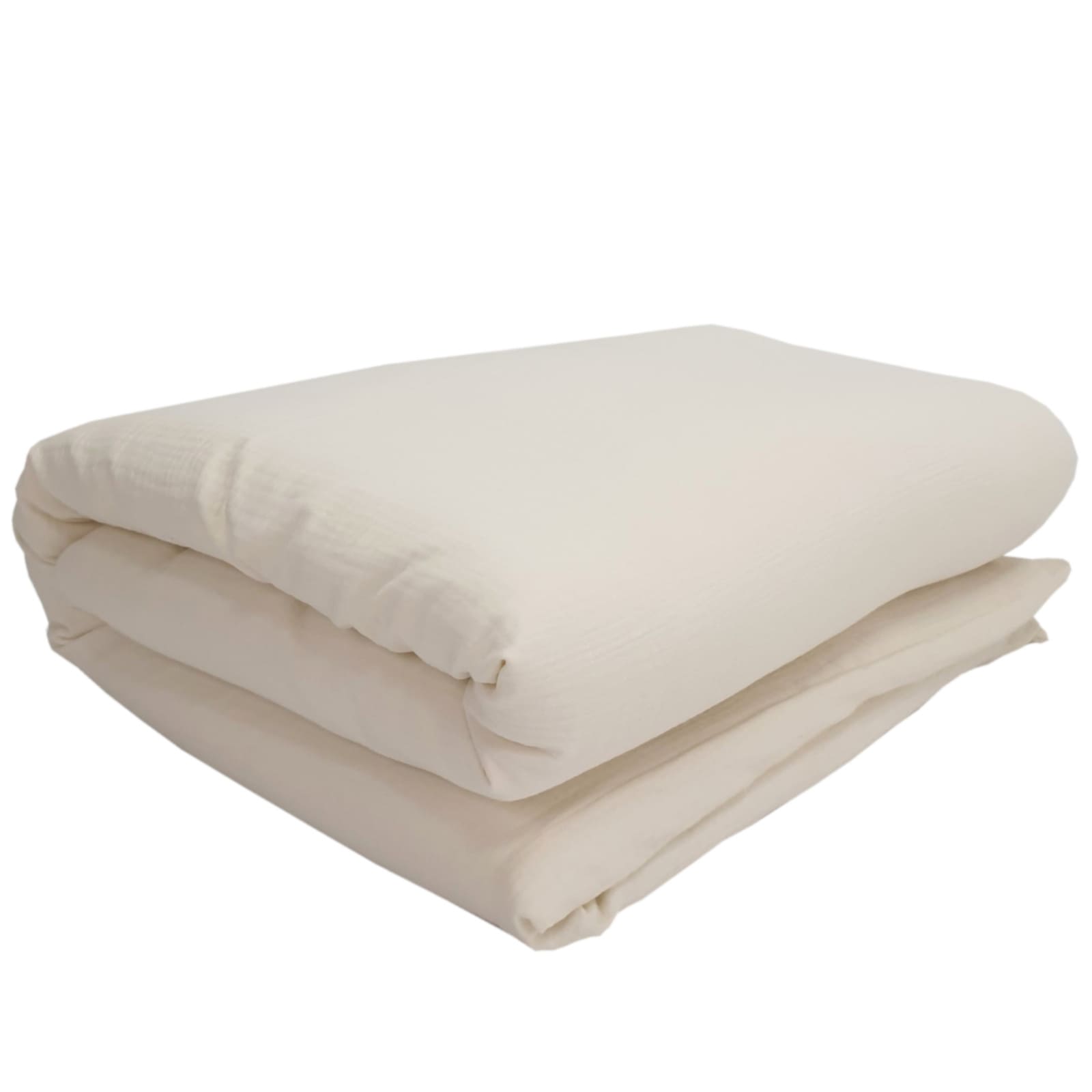 KULI-MULI Duvetbezug Baumwolle ecru 90 x 120 cm KULI-MULI Duvetbezug Baumwolle ecru 90 x 120 cm